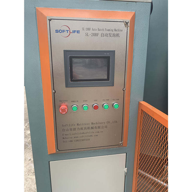 Fácil de instalar, operar y mantener la máquina de espuma automática por lotes.