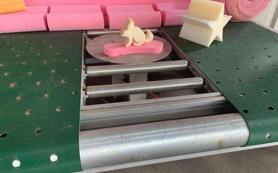 Máquina de corte CAD 3D de Ali Baba China de alta calidad para pelar y cortar contornos 3D
