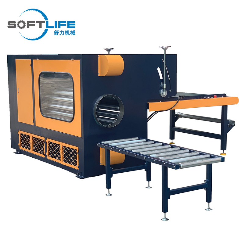 MÁQUINA EMBALADORA DE ROLLOS DE COLCHÓN