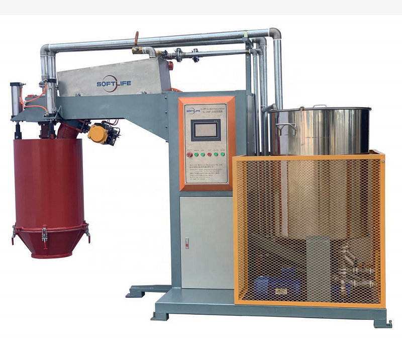 Fácil de operar, la línea de máquinas de espuma por lotes totalmente automática más vendida, suministro de fábrica de China