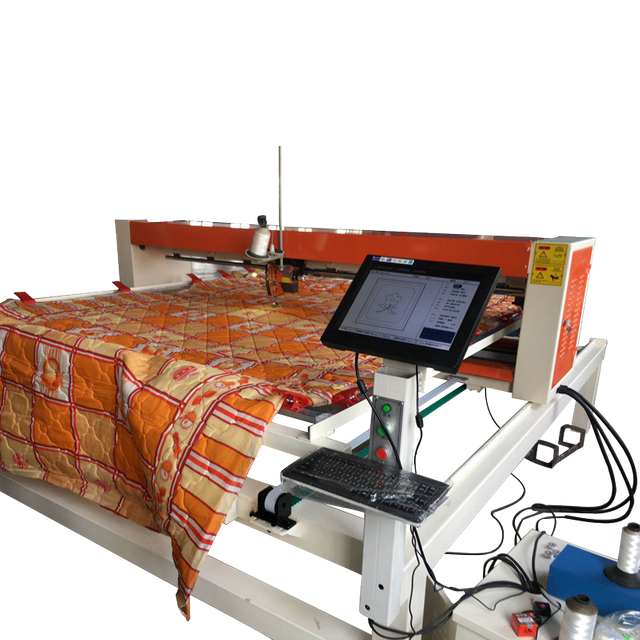 Fabricantes de productos, máquina acolchadora con memoria fácil de controlar para colchas