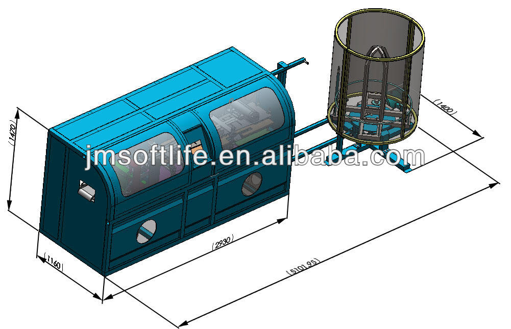 Máquina automática para fabricar colchones, máquina enrolladora de muelles ensacados