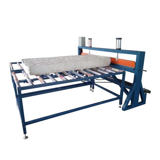 Productos de alta demanda en China, mesa de trabajo giratoria, máquina envasadora de película para colchones